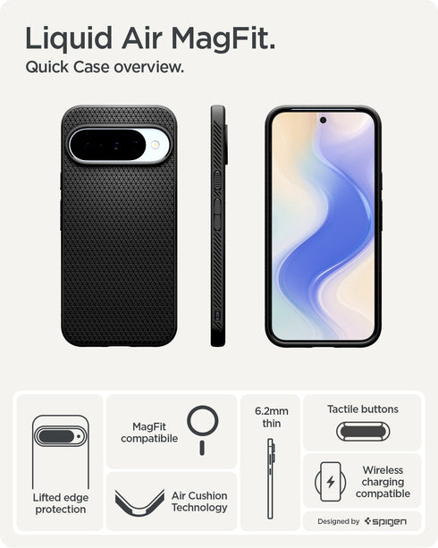 Spigen Pixel 10 Pro XL / 10 Pro / 10 Case – Liquid Air (MagFit)